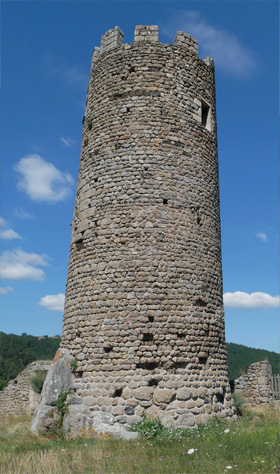 Eglise et ancien château de Chalencon - Haute-Loire - Département de la Haute-Loire - Auvergne-Rhône-Alpes - Haute-Loire tourisme