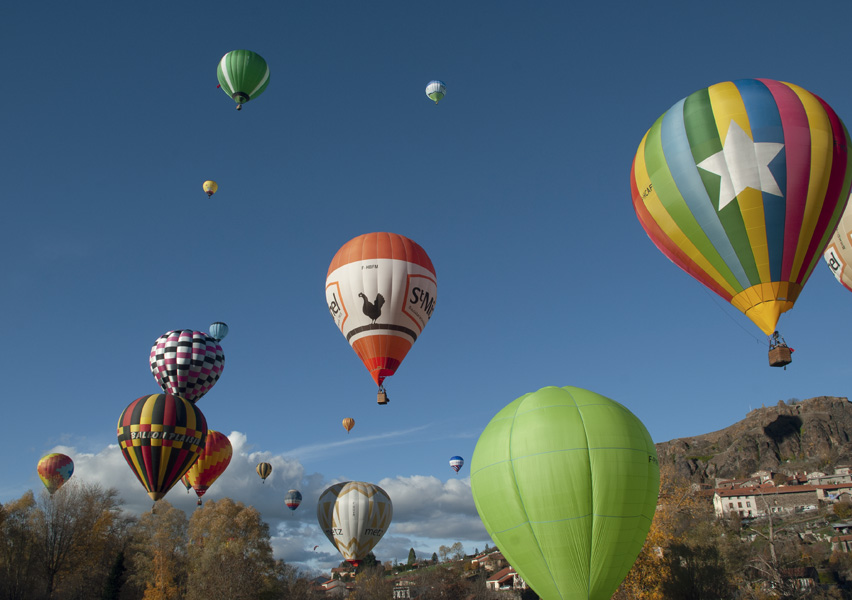  Rassemblement international de montgolfières le puy en velay - Haute-Loire - Département de la Haute-Loire - Haute-Loire tourisme - Auvergne-Rhône-Alpes - 