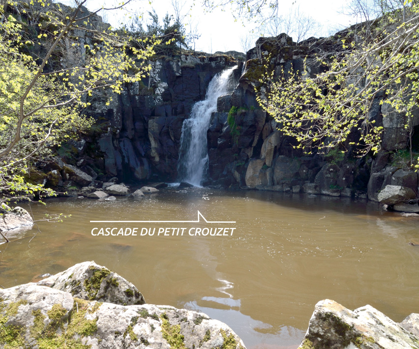 Baignade - Cascade du Petit Crouzet - Mazet Saint Voy - Haute-Loire -  tourisme vert - Département de la Haute-Loire - Haute-Loire tourisme - Auvergne-Rhône-Alpes - Myhauteloire