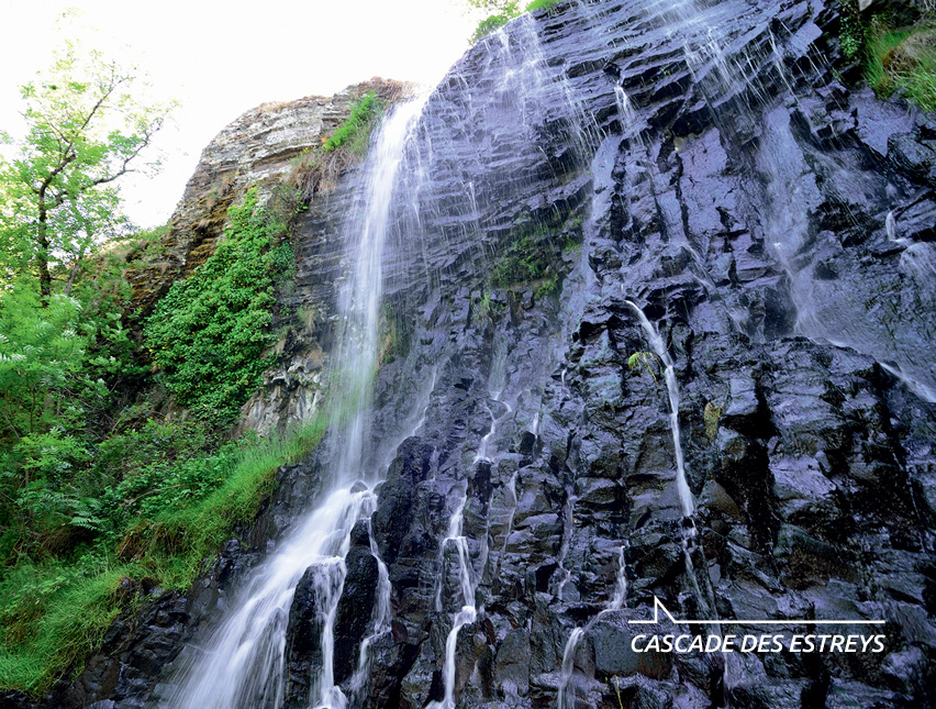 Baignade - Cascade des Estreys - Polignac - Plage - Haute-Loire -  tourisme vert - Département de la Haute-Loire - Haute-Loire tourisme - Auvergne-Rhône-Alpes - Myhauteloire