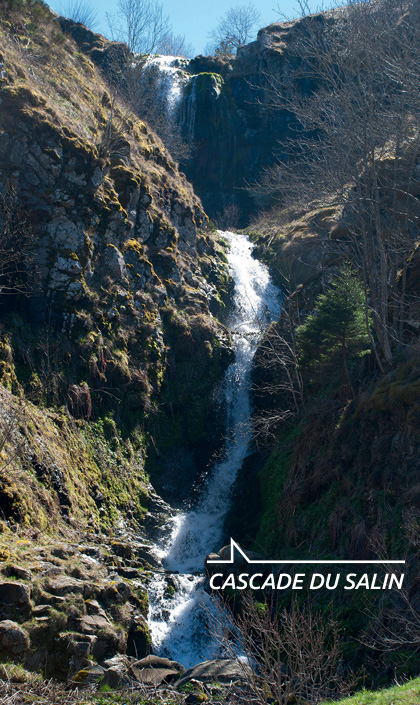 Baignade - Cascade - Plage - rivière -  Cascade du Salin - Chaudeyrolles  - Haute-Loire -  tourisme vert - Département de la Haute-Loire - Haute-Loire tourisme - Auvergne-Rhône-Alpes - Myhauteloire