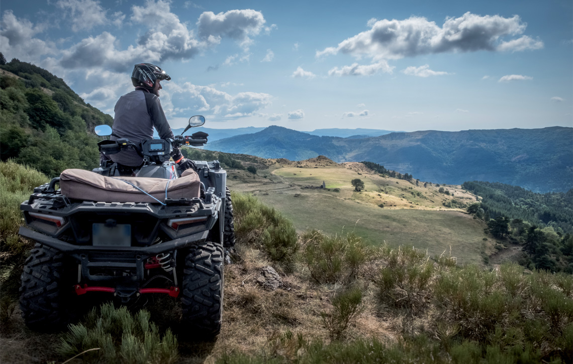 randonnée en Quad - Haute-Loire - expérience insolite - Ecotourisme - tourisme passif - haute-loire - auvergne - myhauteloire - auvergnerhonealpes - regionauvergne - auvergnelife - région Haute-Loire - 43